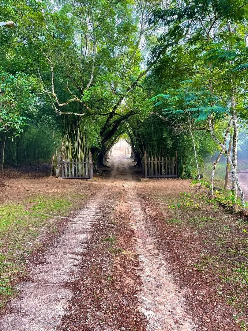 Portal de entrada da Floresta Municipal Estação Ambiental de Peti